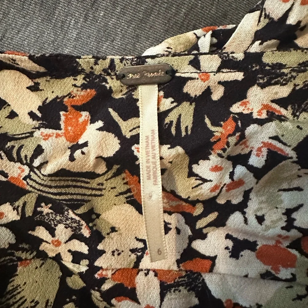 Free People Forget Me Not Mini Dress Size 6 - Picture 5 of 6